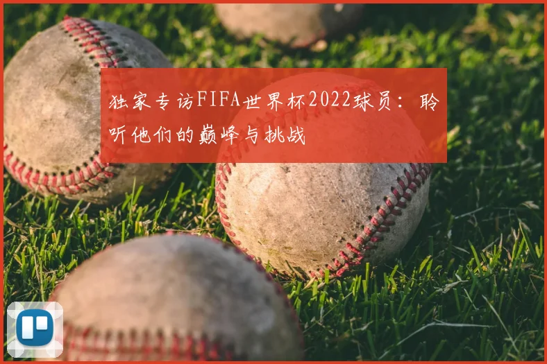 独家专访FIFA世界杯2022球员：聆听他们的巅峰与挑战