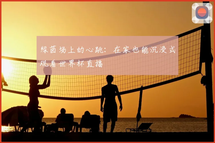 绿茵场上的心跳：在家也能沉浸式观看世界杯直播